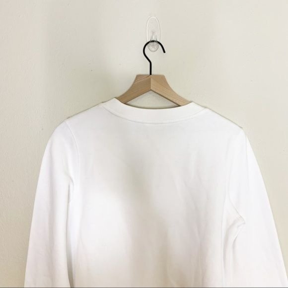 NWT 1901 White Pop, Clink, Fizz Graphic Long Sleeve Sweatshirt Medium - Picture 7 of 11